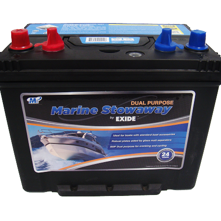 exide stowaway marine dual purpose msdp24